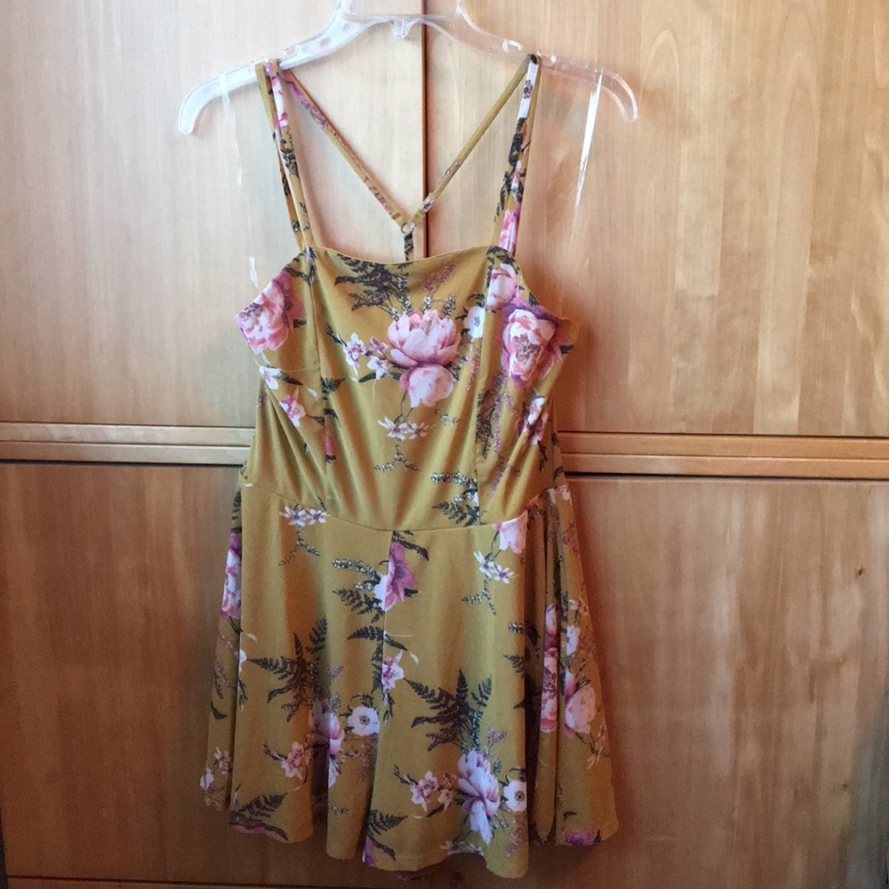 Xhilaration floral romper